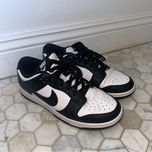 Nike Women’s Classic Panda Black and White Dunks Sneakers